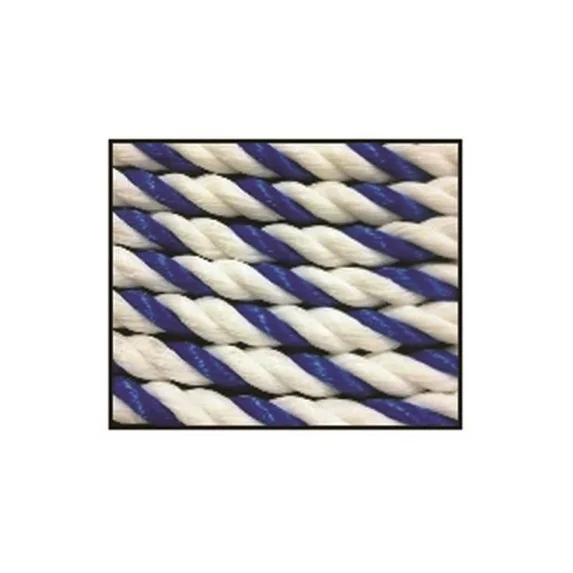 Pool Polypropylene Rope All Line PR506 1/2″x600′ Spool Polypropylene Pool Rope – Blue/White ...